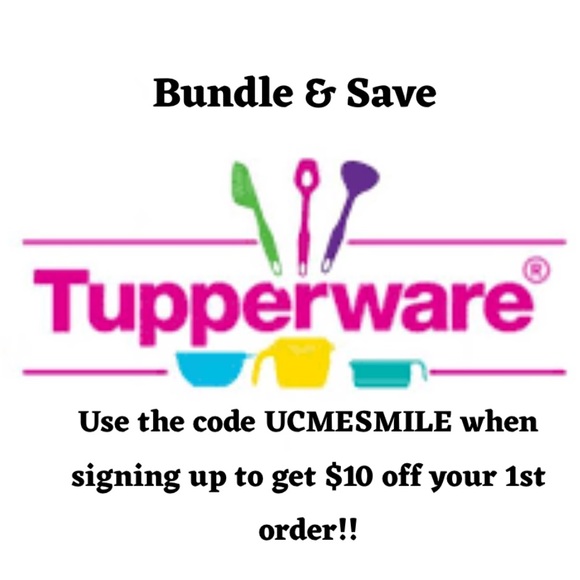 Tupperware Clear Elegant Acrylic Preludio Bowl Set - Picture 10 of 10